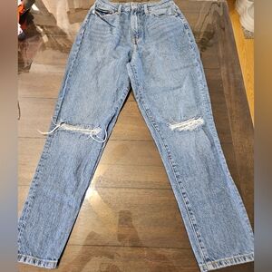 010. Pre-loved H&M Light Blue Straight Leg Jeans